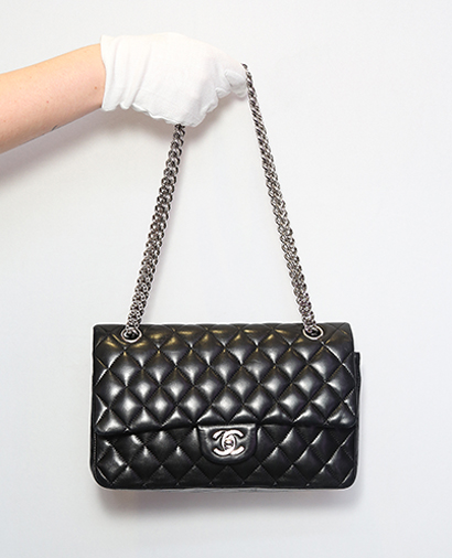 Medium Bijoux Chain Double Flap, front view